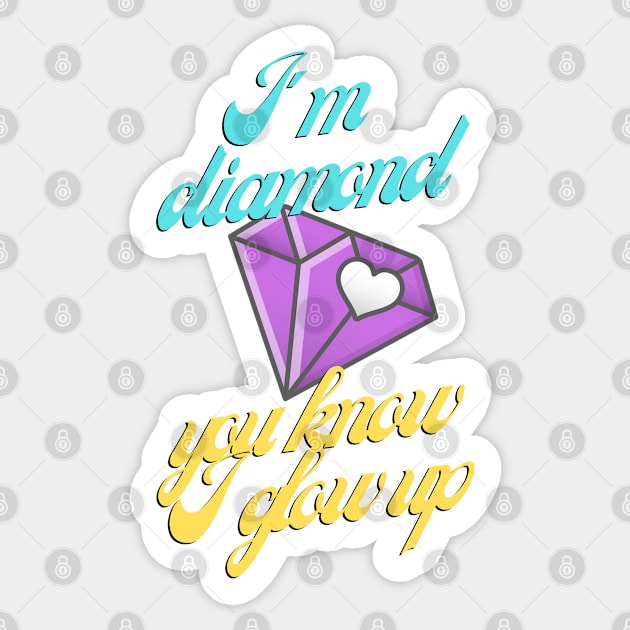 I'm diamond Sticker by BTS This Week